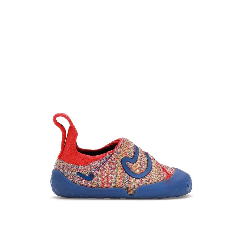 Nike Swoosh 1 TD Siren Red Game Royal Baby Sneakers multicolore Sail Vivid-Sulfur FB3244-100 19.5