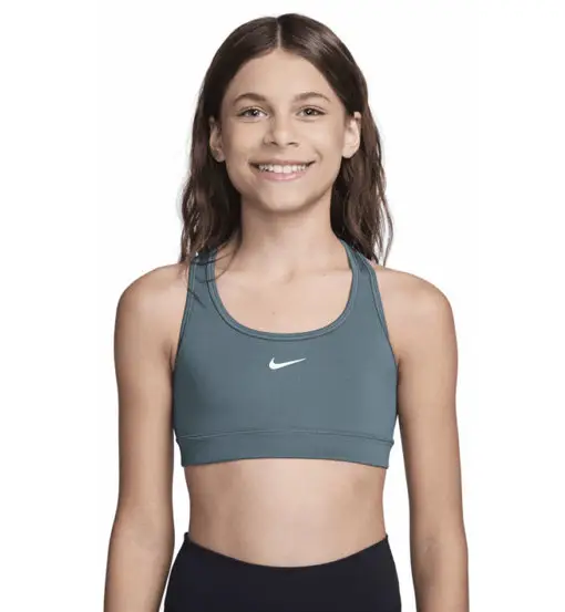 Swoosh Jr - reggiseno sportivo sostegno medio - ragazza Green