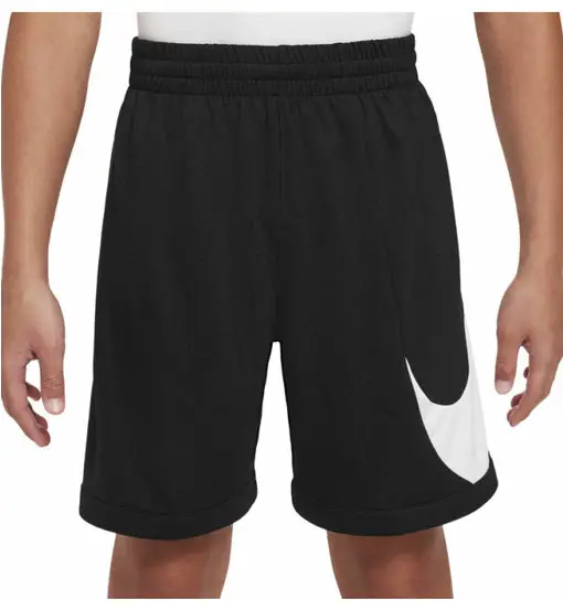 Swoosh Multi Jr - pantaloni fitness - ragazzo Black