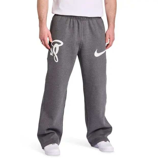 Swoosh Uomo - Felpe con cappuccio Grigio - di cotone Grey