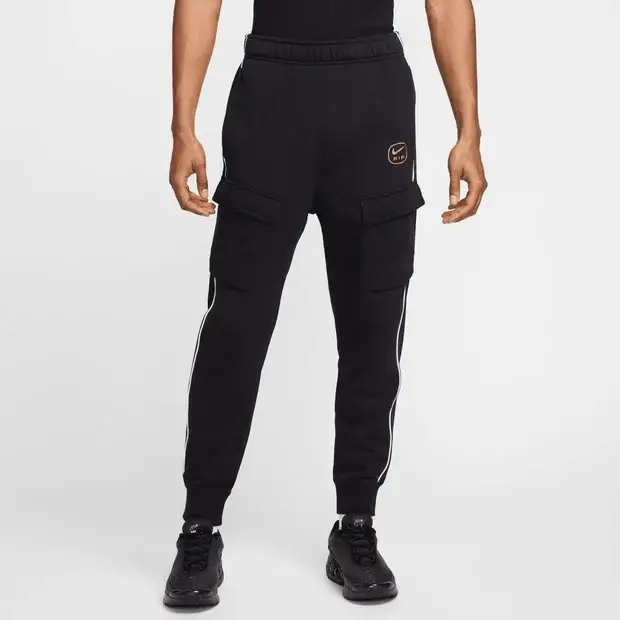 Swoosh Uomo - Pantaloni Nero Black