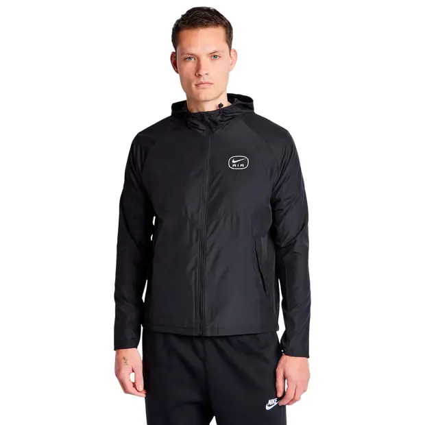 Swoosh Uomo - Top da pista Nero - Woven Black