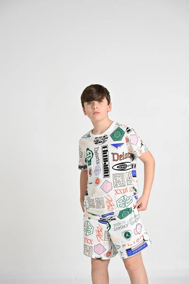 Jordan T-shirt Bambino 917605 miniatura 2