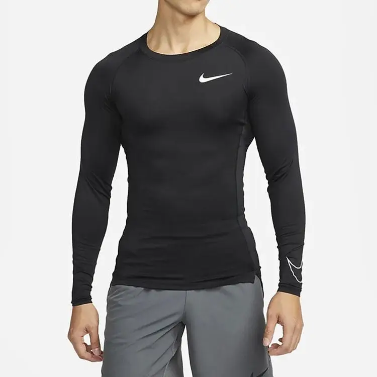 Nike T-shirt Uomo Nero 4285157 miniatura 4