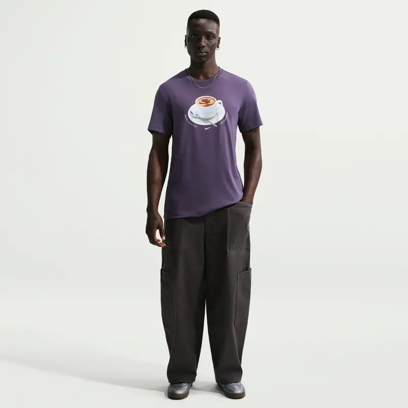 Nike T-shirt Viola 4219115