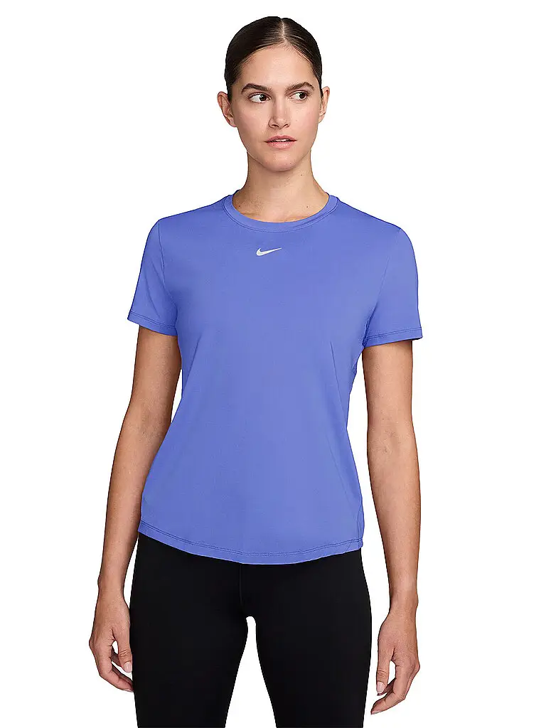 T-shirt da allenamento da donna One Classic Dri-FIT blu | XS