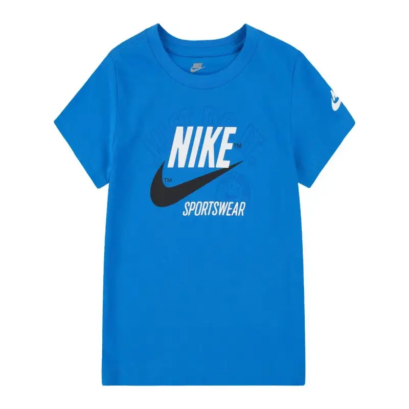 T-shirt da bambino Nike Retro Sportswear Bleu