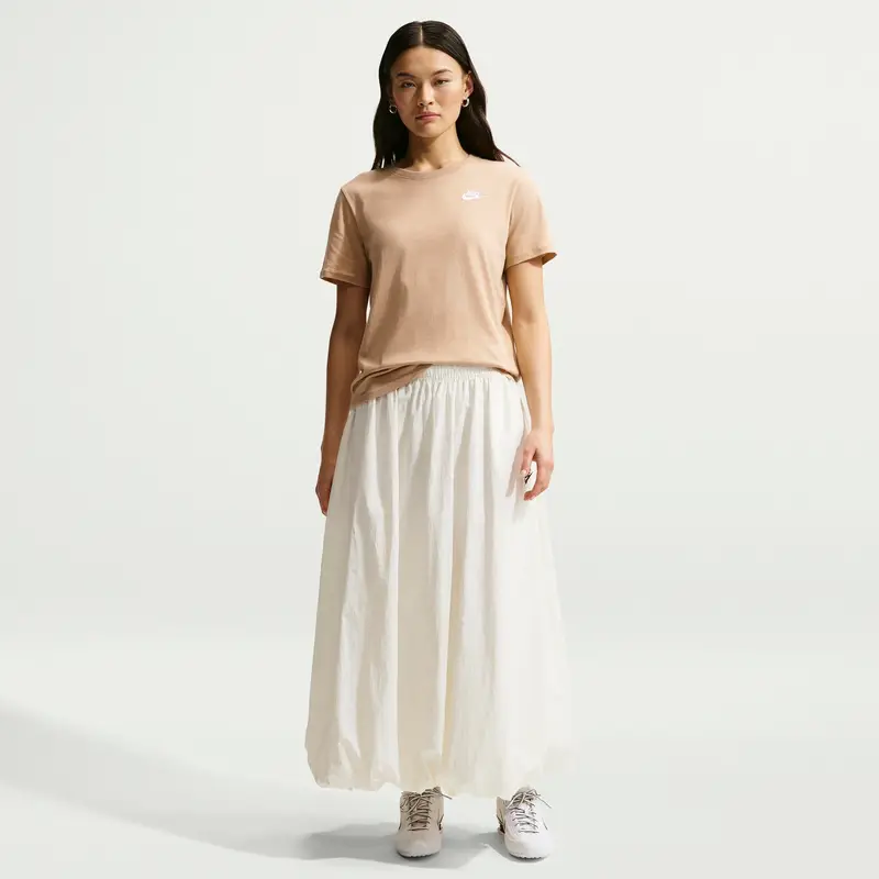 Nike T-shirt Donna Beige 4219151