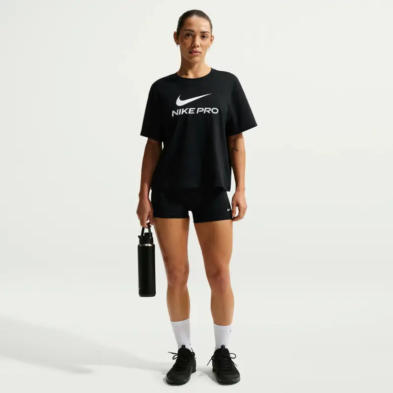 T-shirt da donna Nike Pro Noir