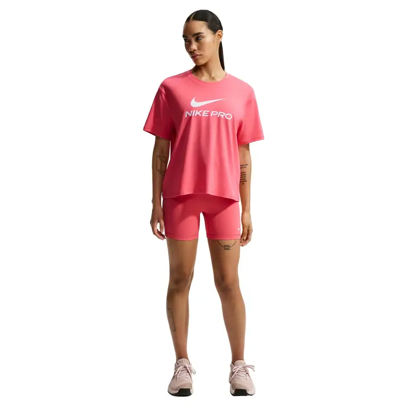 Nike T-shirt Donna Rosa 4218543