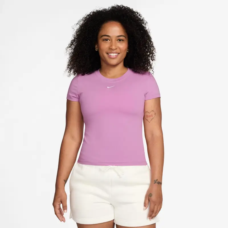 Nike T-shirt Donna Rosa 4197711