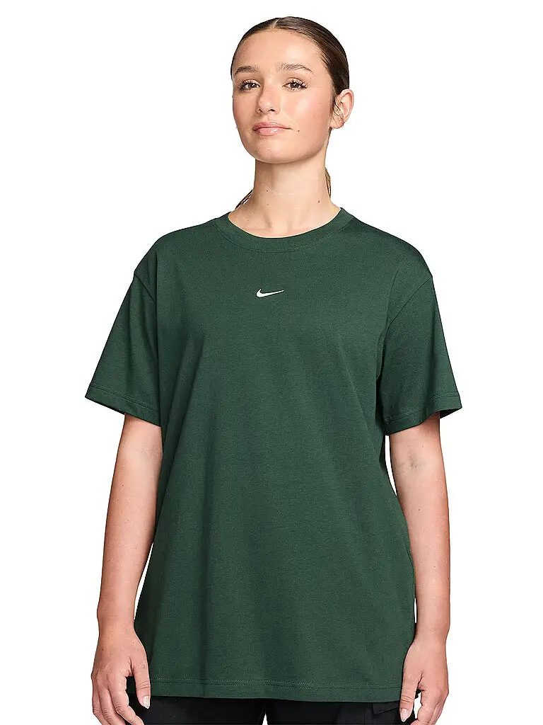 T-shirt da donna NSW Classic verde scuro | XS