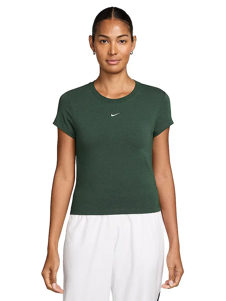 T-shirt da donna Sportswear Chill Knit verde scuro | XS