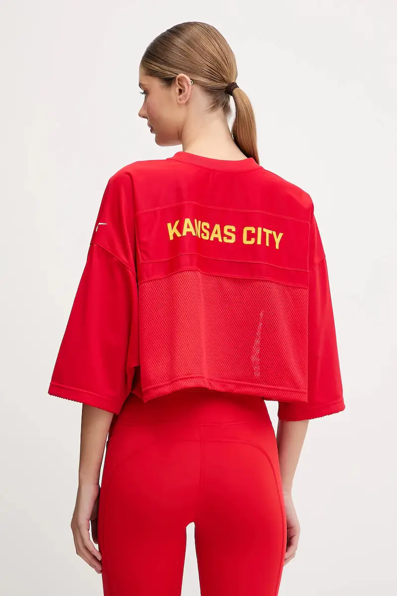 Nike T-shirt Rosso 4151027 miniatura 3