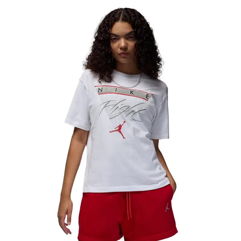 T-Shirt Jordan Bianco Donna S