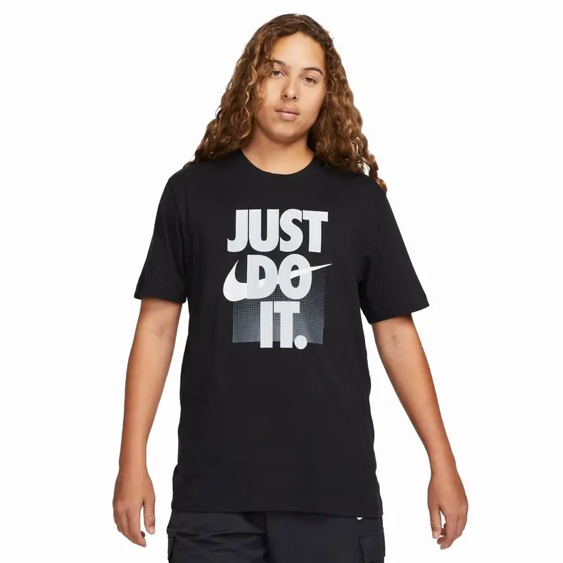 T-Shirt Just Do It Nero Uomo L