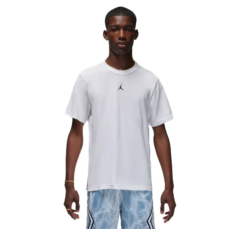 T-Shirt Logo Centrale Jordan Bianco Uomo XL