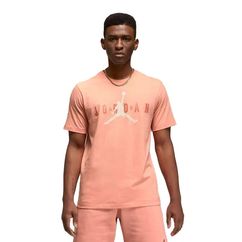 T-Shirt Logo Jordan Rosa Uomo L