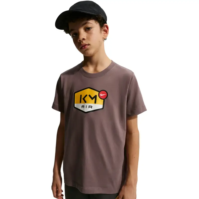 T-shirt per bambini Nike Mbappé Violet