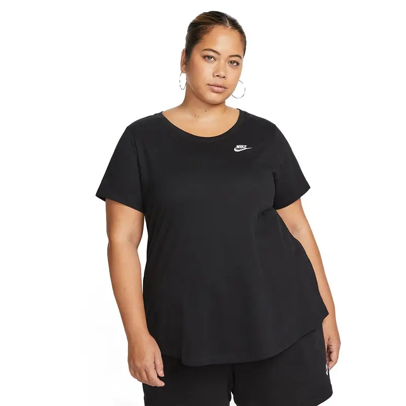 T-Shirt Plus Essentials Nero Donna 3X