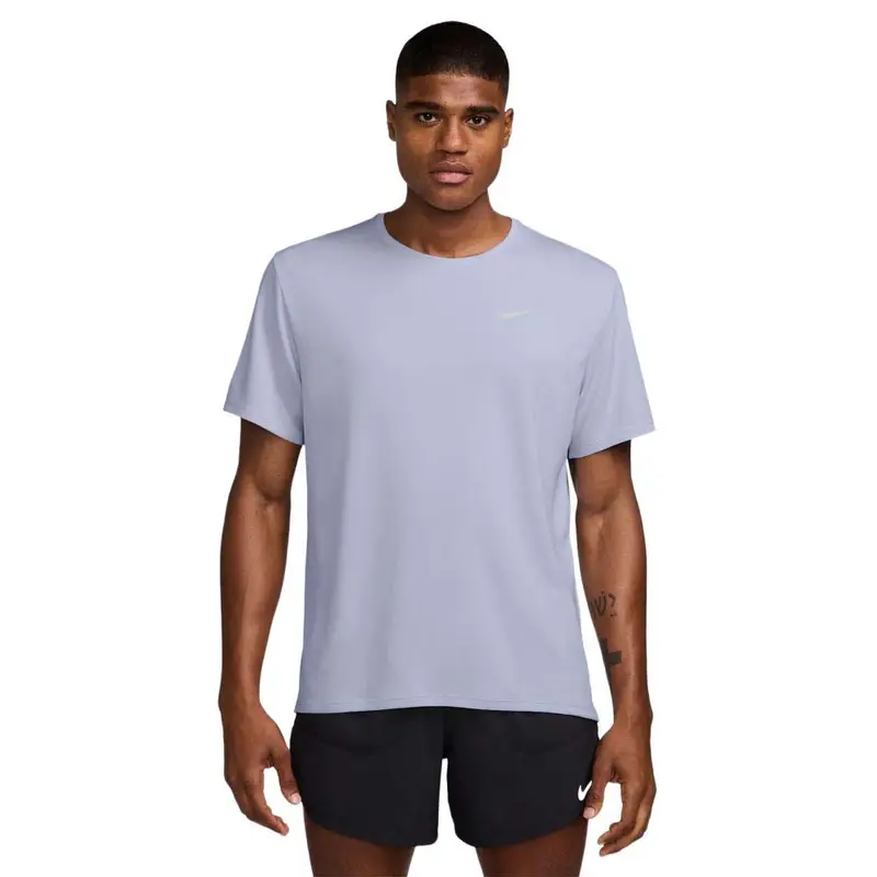 T-Shirt Running Miler Ghost Argento Uomo M