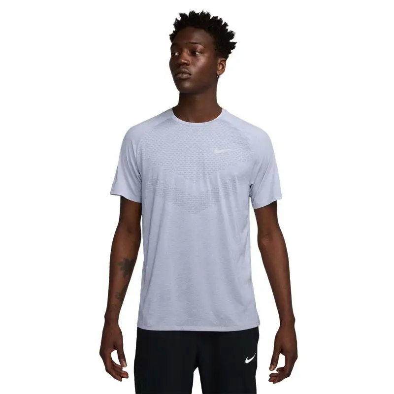 T-Shirt Running Stride Ghost Argento Uomo M