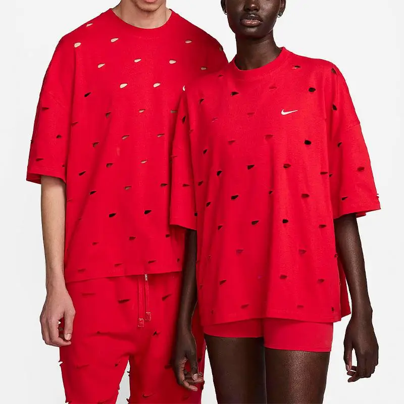 Nike T-shirt Rosso 4299917 miniatura 2