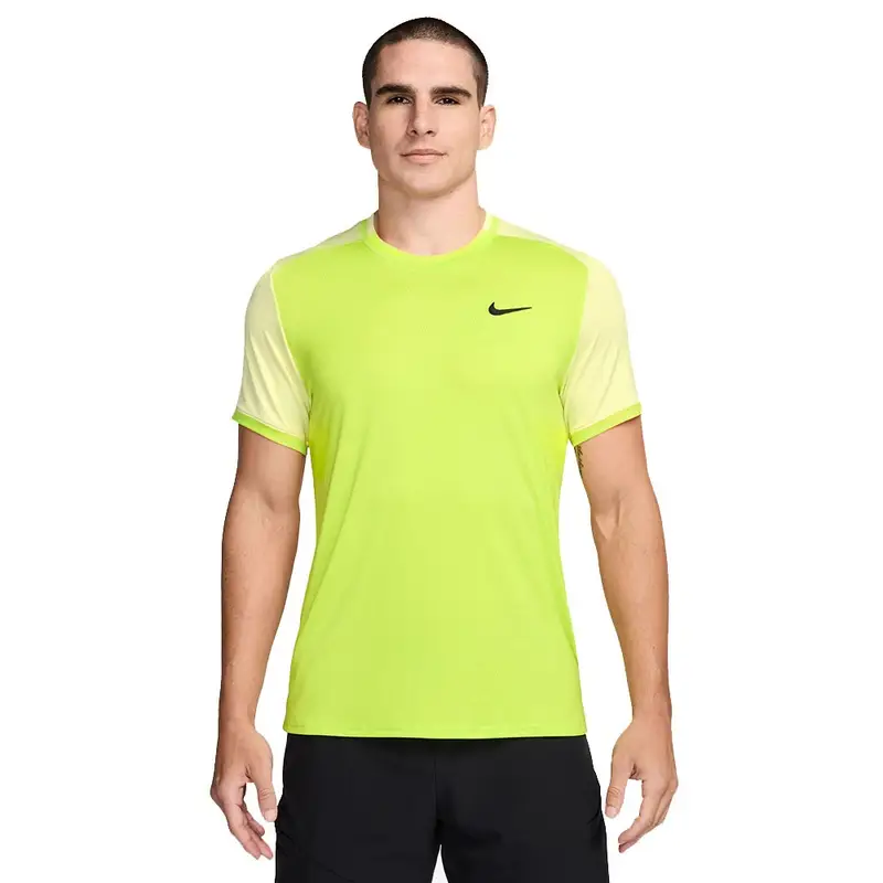 T-Shirt Tennis Dri Fit Advantage Giallo Fluo Uomo L