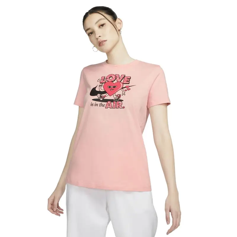 T-Shirt V Day Rosa Donna M