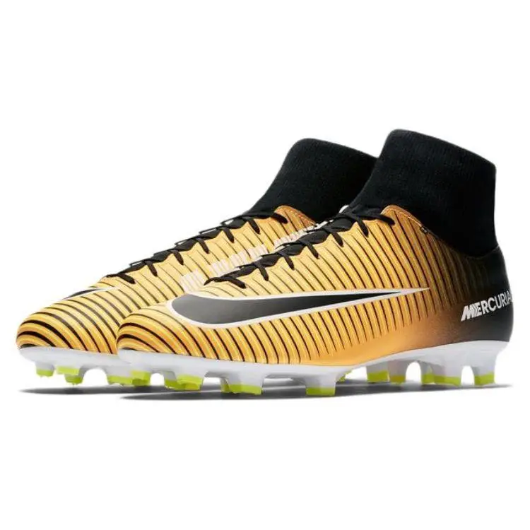 Tacchetti da Calcio Nike Mercurial Victory 6 DF FG Uomo Tacchetti Arancione arancio laser nero 903609-801 43 miniatura 4