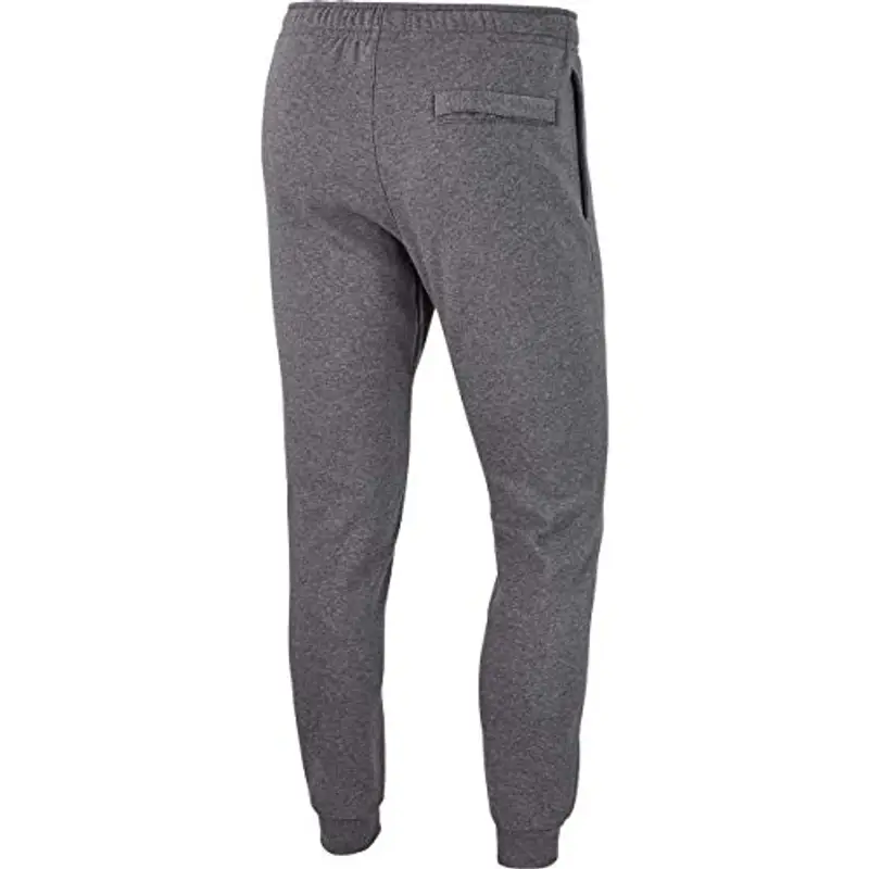 Nike Team Club 19 Pant, Pantaloni Uomo, Charcoal Heather White, L miniatura 2