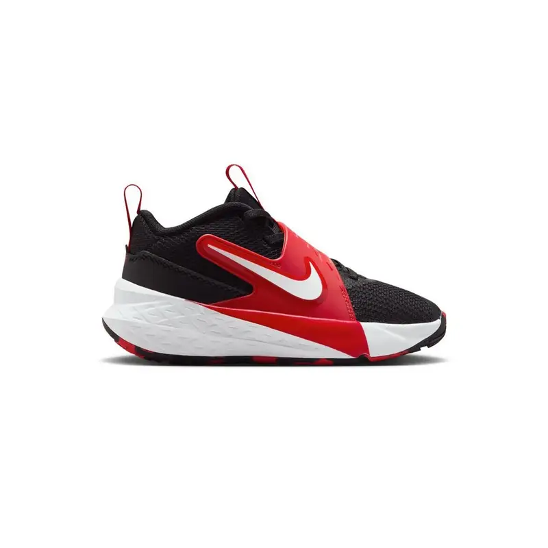 Team Hustle D Ps Nero Rosso Bianco - Scarpe Basket Bambino EUR 32 / US 1Y