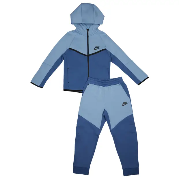Tech Colorblock Bambini - Tute da ginnastica Blu - - 122 CM Blue