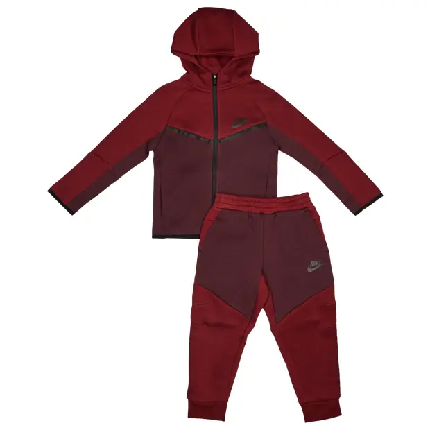 Tech Colorblock Bambini - Tute da ginnastica Rosso - - 122 CM Red