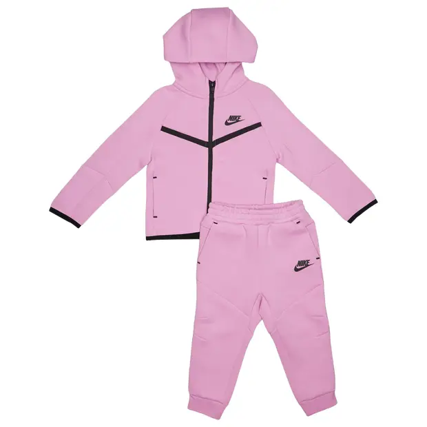 Tech Colorblock Neonato - Tute da ginnastica Rosa Pink