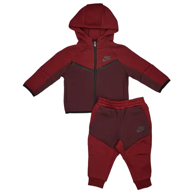 Tech Colorblock Neonato - Tute da ginnastica Rosso Red