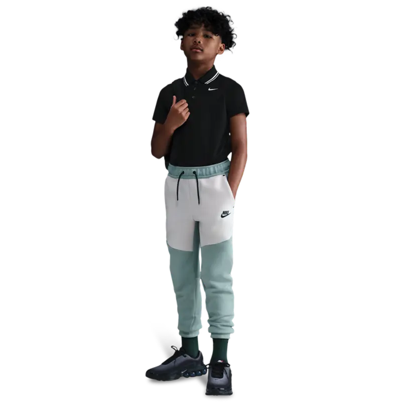 Nike Tech Colorblock unisex Pantaloni - Grigio - Poly Fleece - Foot Locker