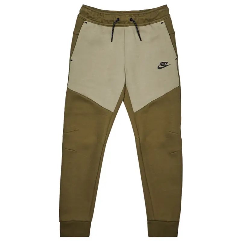 Nike Tech Colorblock unisex Pantaloni - Olivo - Poly Fleece - Foot Locker