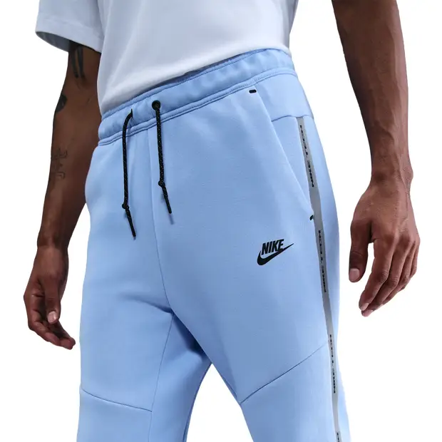 Tech Fleece male Pantaloni - Blu - Poly Fleece - Foot Locker Blue