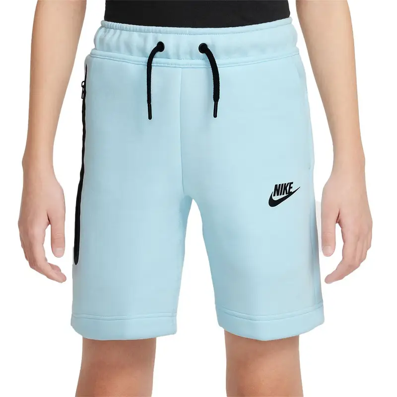 Tech Fleece Shorts Sportivi Azzurro Bambino S - Ragazzo