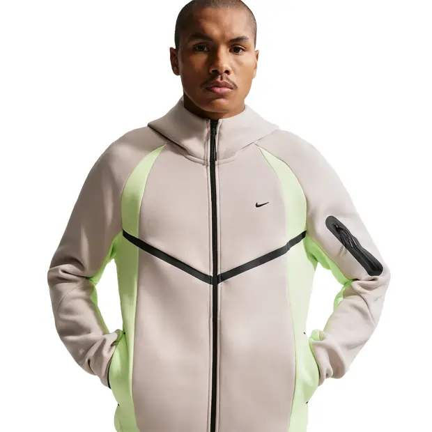 Tech Fleece Uomo - Felpe con cappuccio Bianco - Fleece White