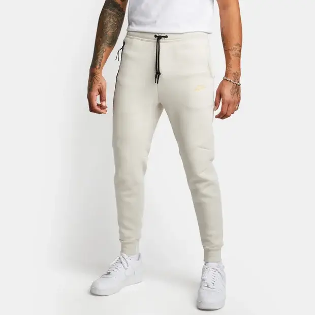 Tech Fleece Uomo - Pantaloni Beige