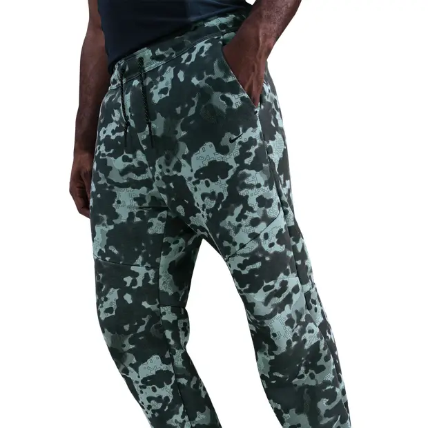 Tech Fleece Uomo - Pantaloni Verde Green