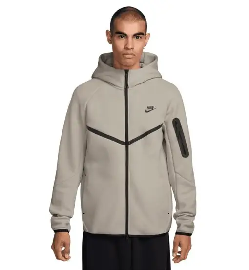 Tech Fleece Windrunner - felpa con cappuccio - uomo Grey