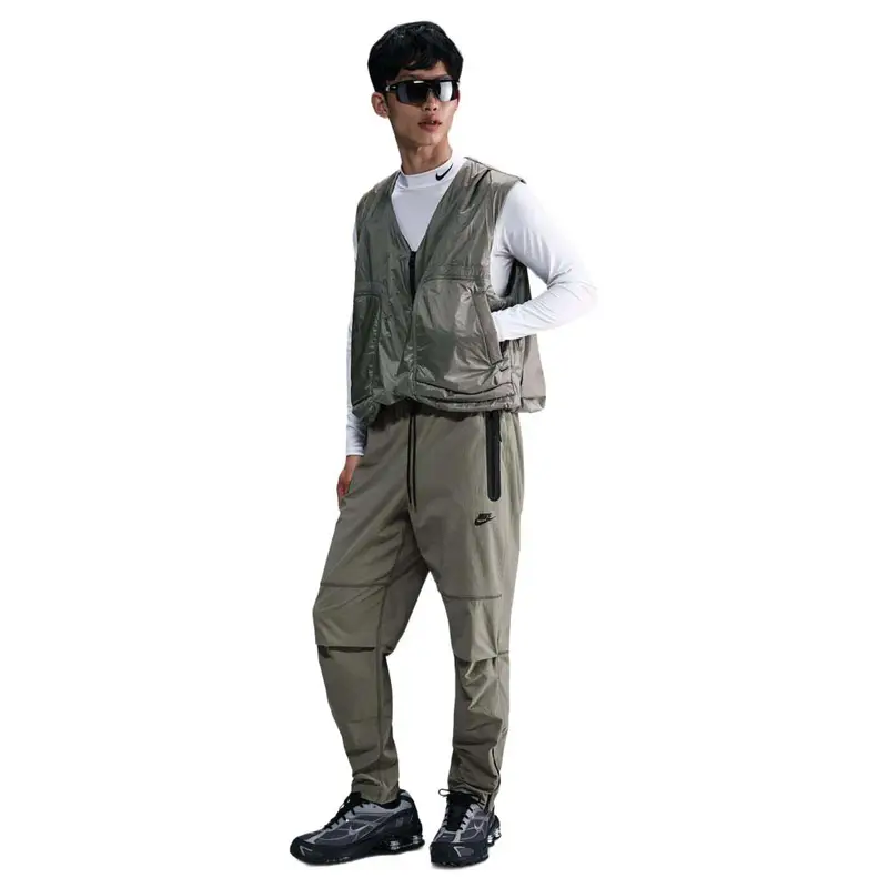 Tech Pantaloni Tech Verde Uomo M