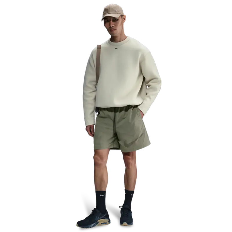 Nike Tech Woven male Pantaloncini - Verde - Poly Woven - Foot Locker