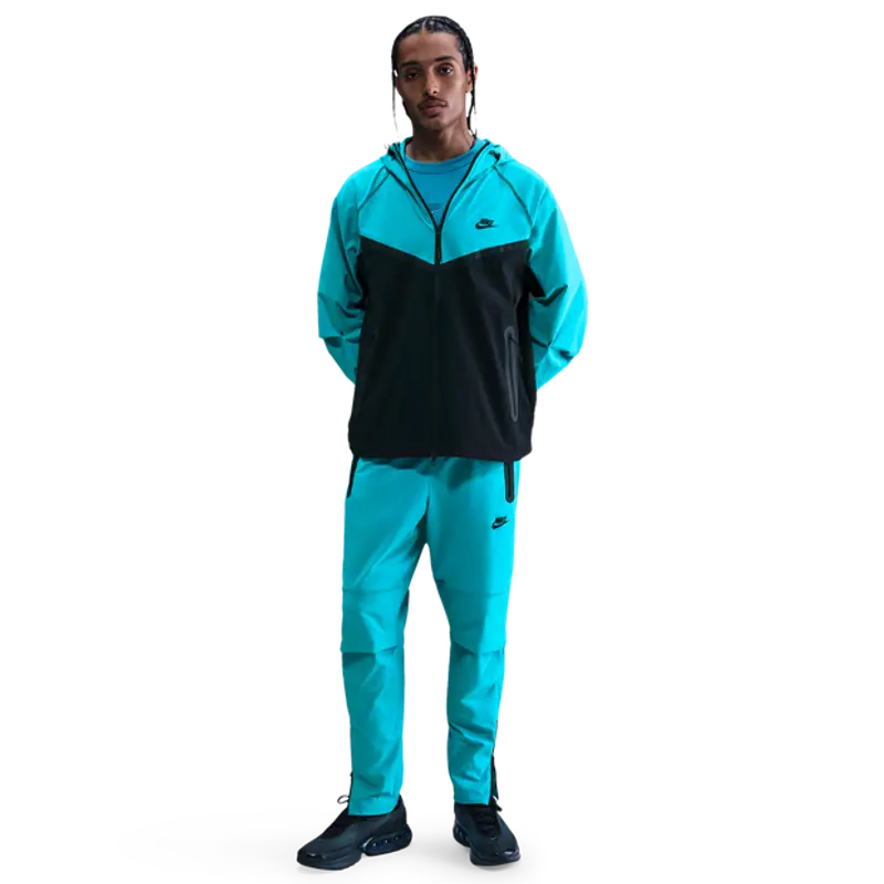 Nike Tech Woven male Pantaloni - Verde - Foot Locker