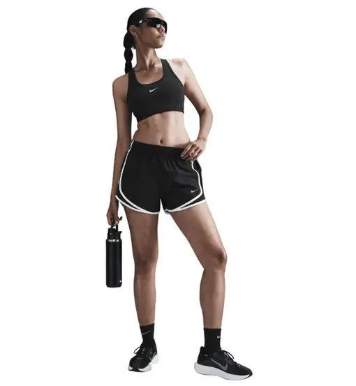 Tempo Dri-FIT W - pantaloni corti running - donna Black