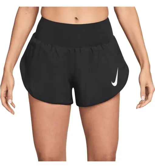 Tempo Swoosh Dri-FIT W - pantaloni corti running - donna Black