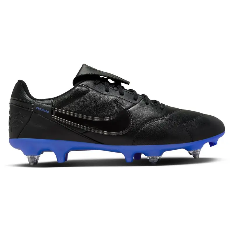 The Nike Premier Iii Sg-Pro Ac Nero Blu - Scarpe Da Calcio Uomo EUR 40 / US 7